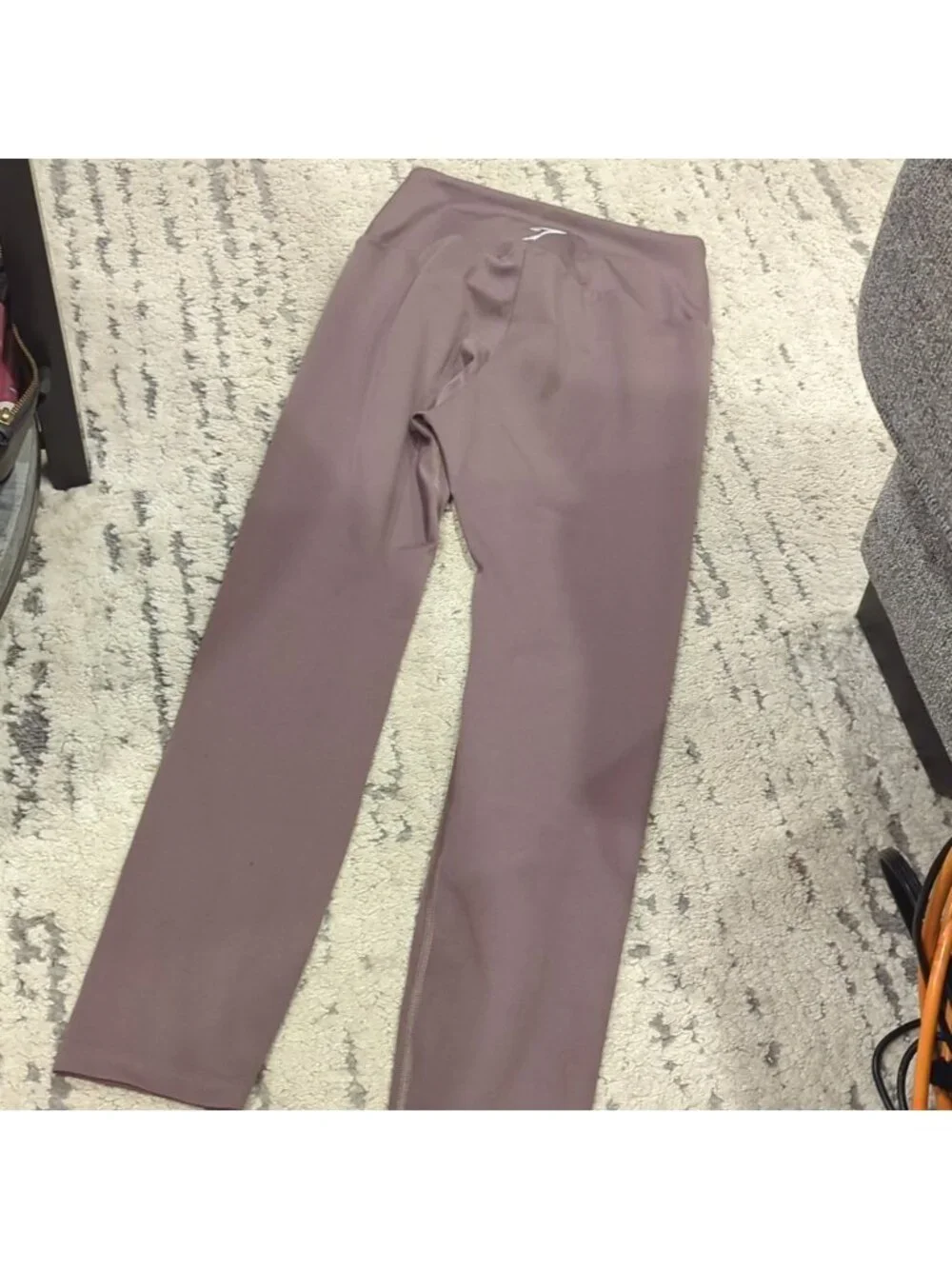 Gymshark High Rise seamless 7/8 leggings beige